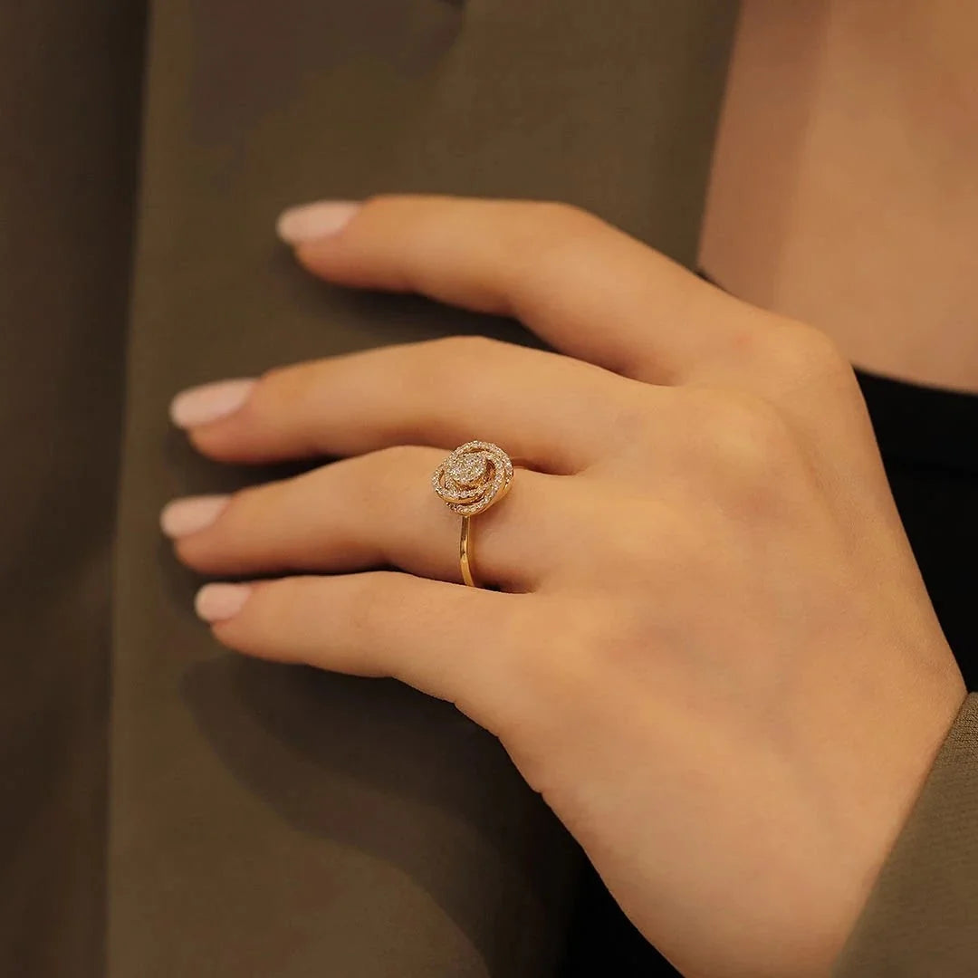 0,43 Karat Pırlanta Yüzük "Leyan" - Venta Jewelry