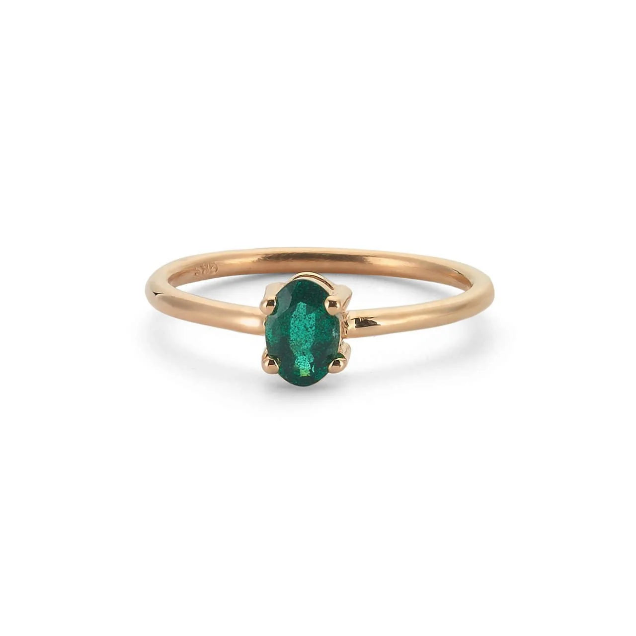 0,45 Karat Zümrüt Yüzük - Venta Jewelry