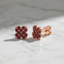 0,46 Karat Yakut Küpe "Elvin" - Venta Jewelry