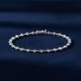 0,50 Karat Su Yolu Pırlanta Bileklik, F Renk SI - Venta Jewelry