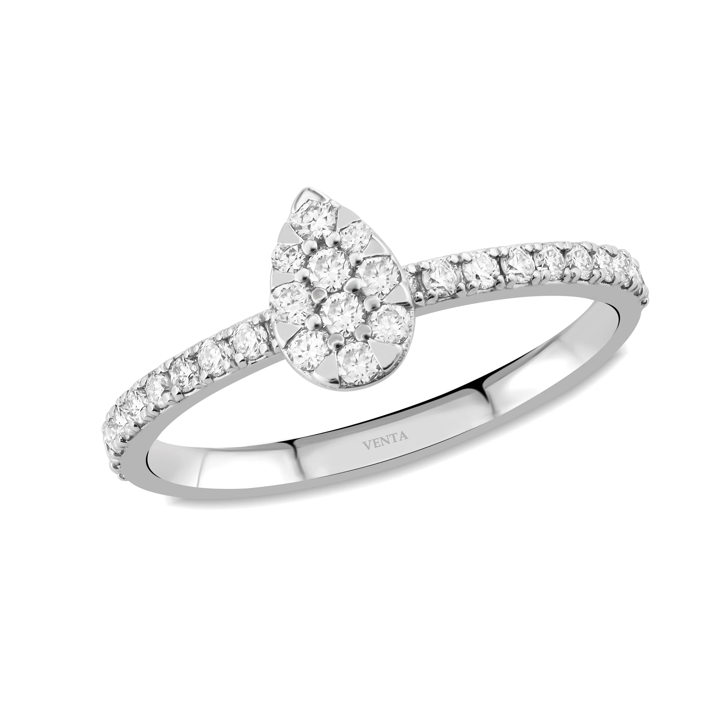 0,51 Karat Coronet Pırlanta Yüzük - Venta Jewelry