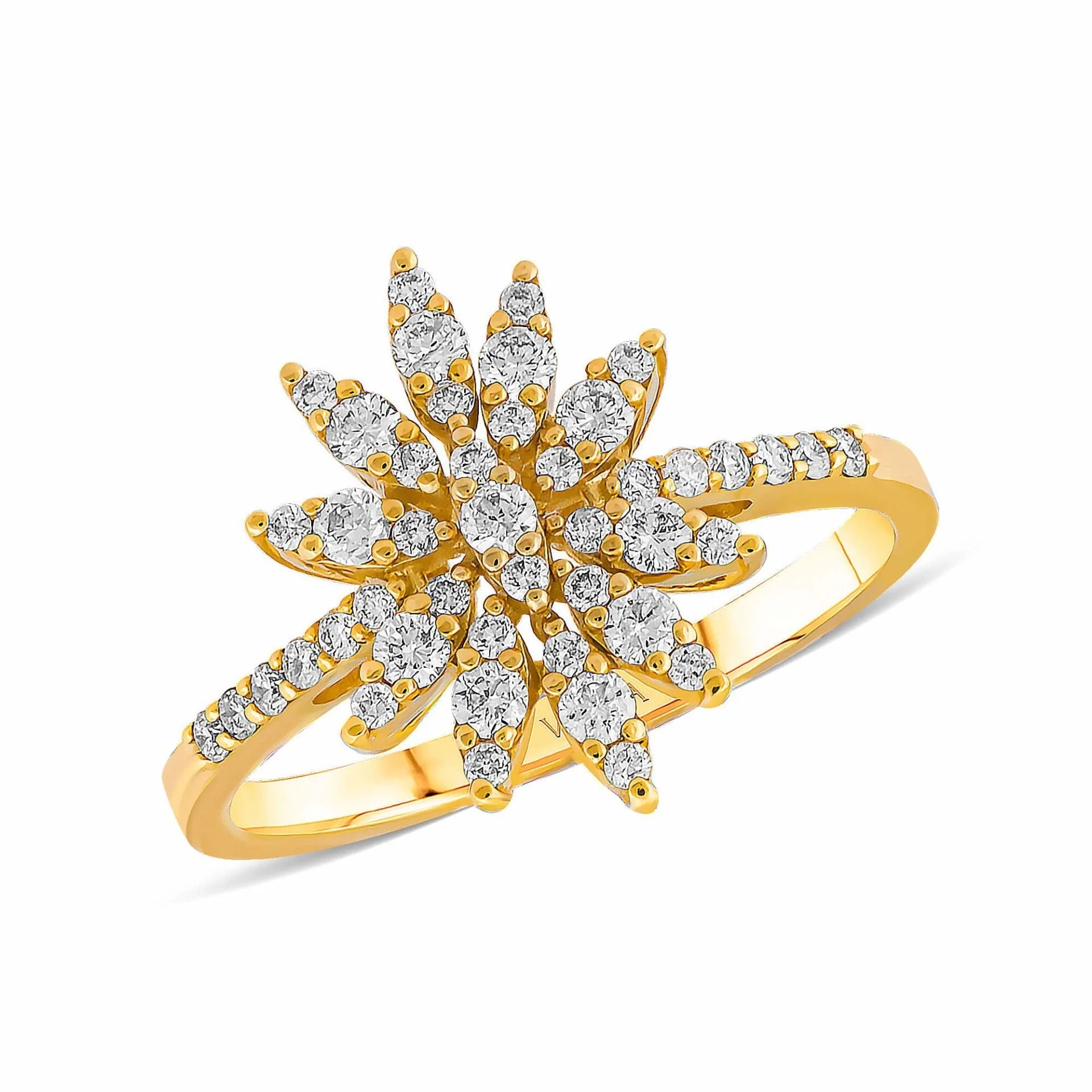 0,51 Karat Tasarım Pırlanta Yüzük - Venta Jewelry