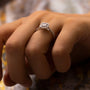 0,52 Karat Baget Pırlanta Yüzük "Feris" - Venta Jewelry