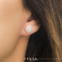 0,54 Karat Coronet Pırlanta Küpe ''Mond'' - Venta Jewelry