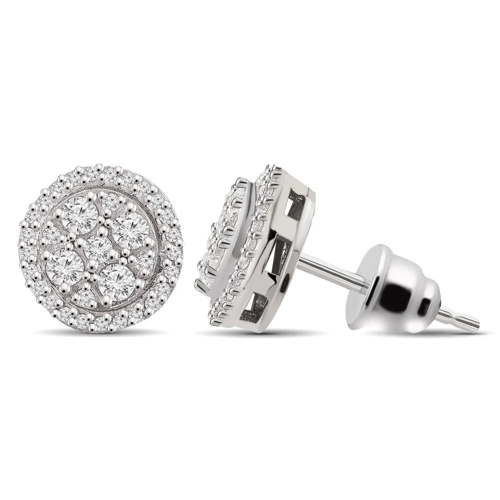 0,54 Karat Coronet Pırlanta Küpe ''Mond'' - Venta Jewelry