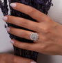 0,60 Karat Tasarım Baget Pırlanta Yüzük "Selen" - Venta Jewelry