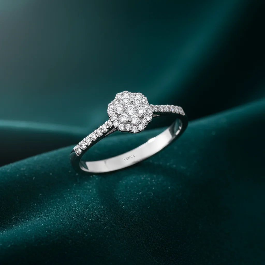 0,70 Karat Coronet Pırlanta Yüzük - Venta Jewelry