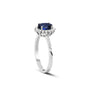 0,70 Karat Pırlantalı Safir Yüzük "Yakamoz" - Venta Jewelry