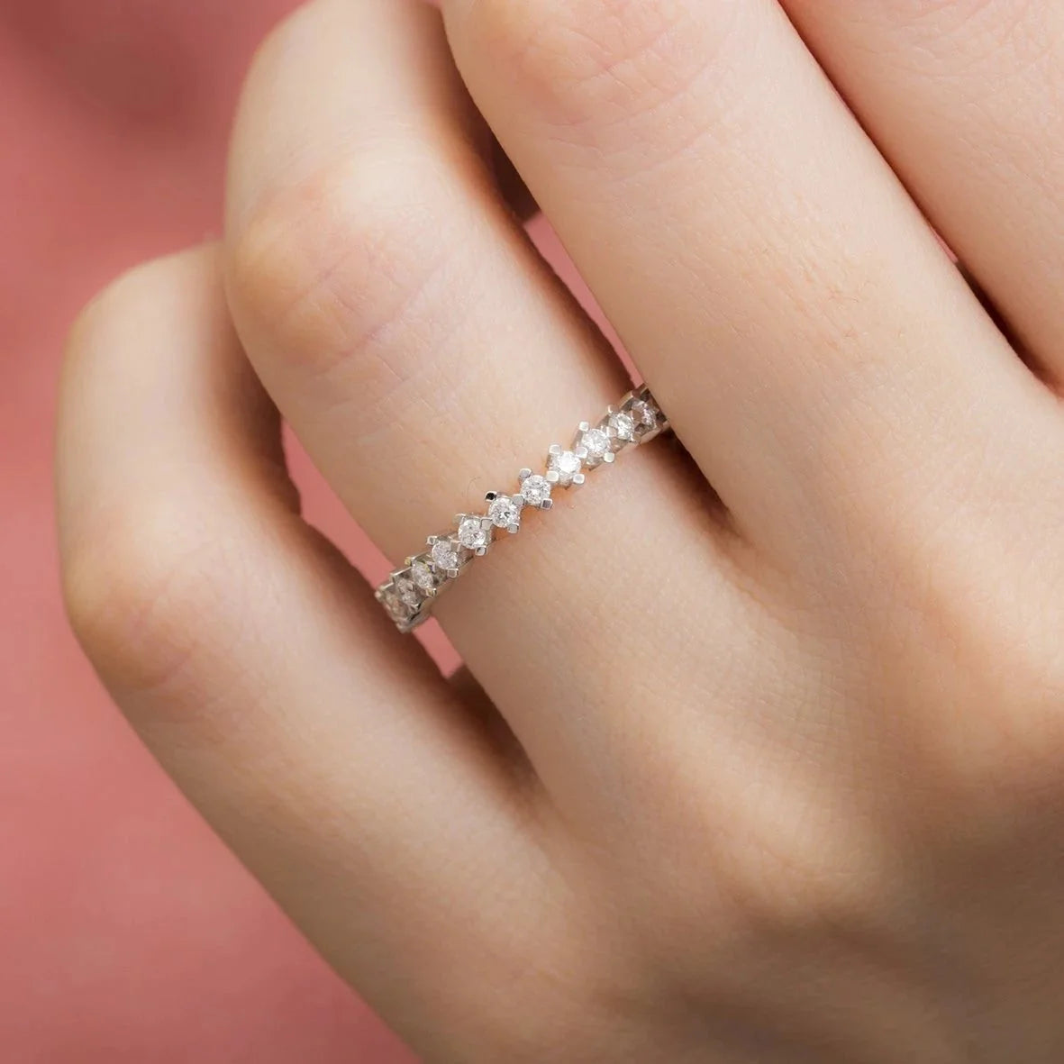 0,72 Karat Tamtur Pırlanta Yüzük "Tülin" - Venta Jewelry