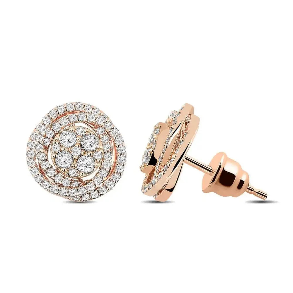 0,80 Karat Pırlanta Küpe "Leyan" - Venta Jewelry