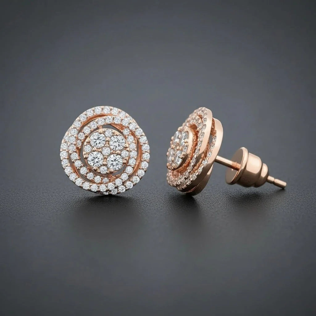 0,80 Karat Pırlanta Küpe "Leyan" - Venta Jewelry