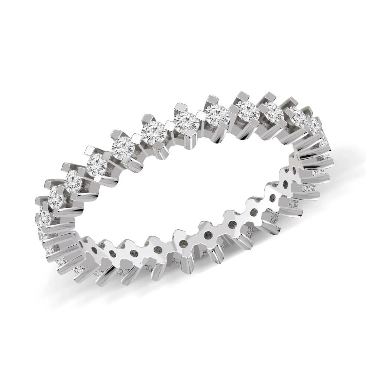 0,80 Karat Tamtur Pırlanta Yüzük "Tülin" - Venta Jewelry