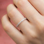 0,81 Karat Tamtur Pırlanta Yüzük "Nüra", F Renk SI - Venta Jewelry