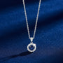 0,88 Karat Pırlantalı Safir Kolye - Venta Jewelry