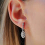0,94 Karat Pırlanta Küpe - Venta Jewelry