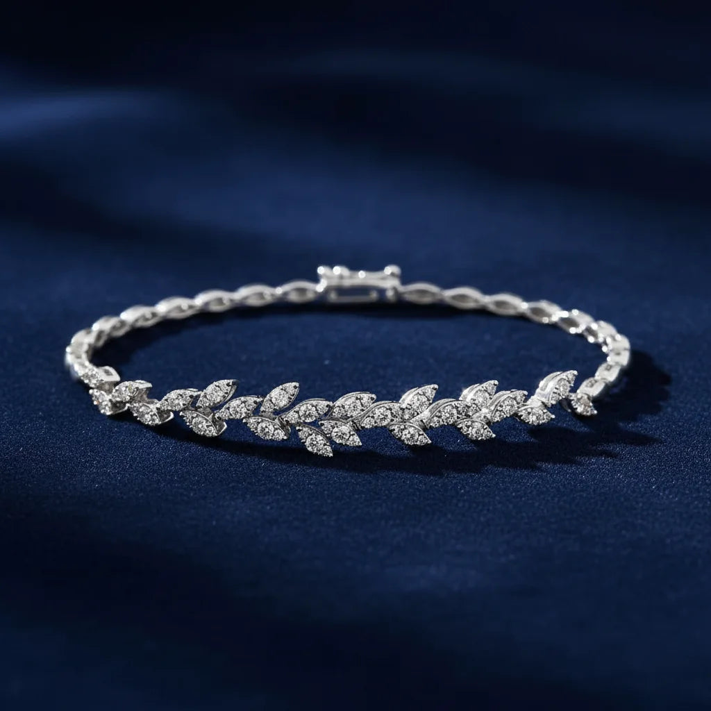 0,94 Karat Tasarım Pırlanta Bileklik - Venta Jewelry