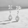 0,97 Karat Tasarım Pırlanta Küpe - Venta Jewelry