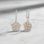0,99 Karat Tasarım Pırlanta Küpe - Venta Jewelry