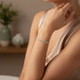 1,00 Karat Su Yolu Pırlanta Bileklik "Serenity", F Renk SI - Venta Jewelry