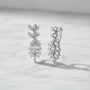 1,23 Karat Tasarım Pırlanta Küpe - Venta Jewelry