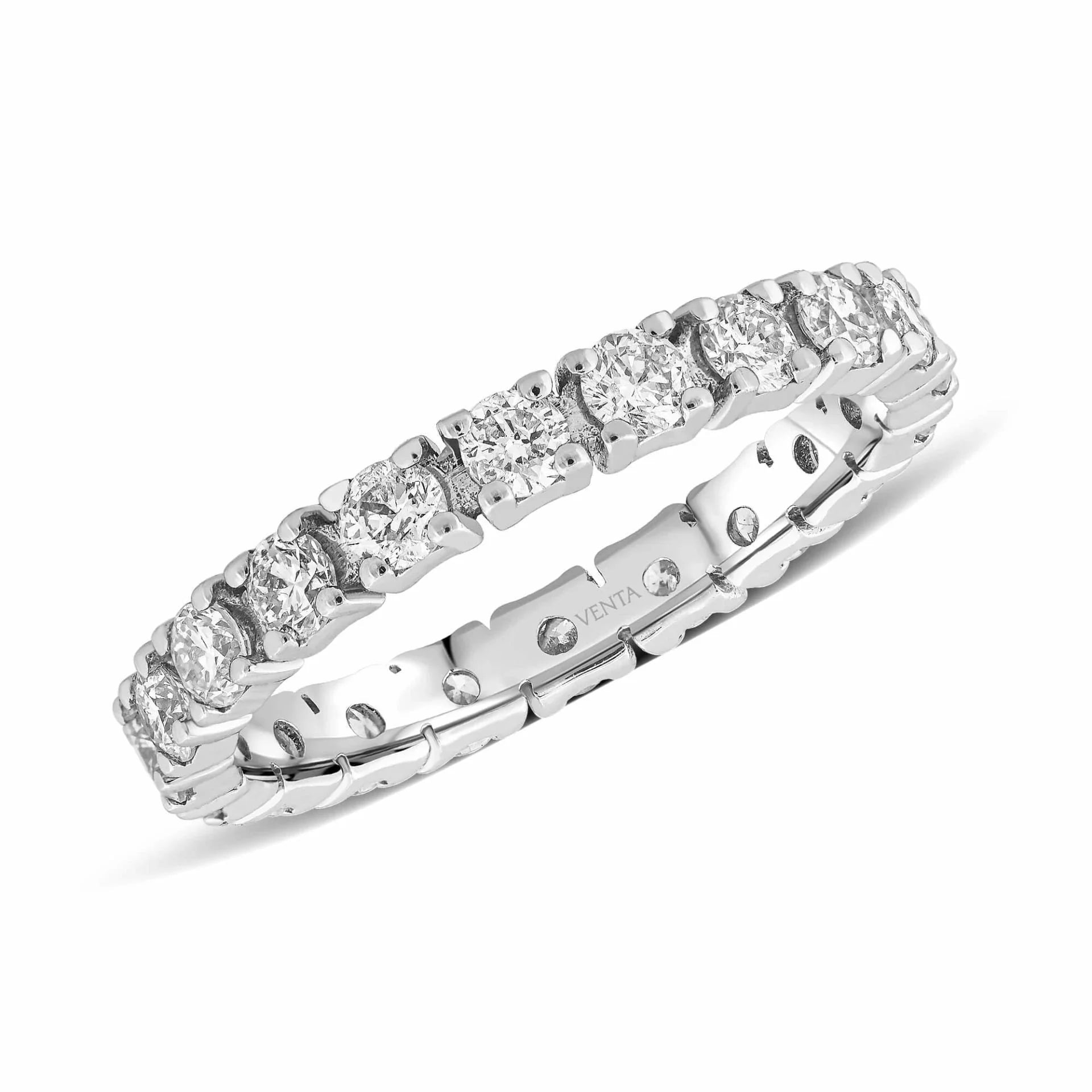 1,25 karat Tamtur Pırlanta Yüzük "Işıl", F Renk SI - Venta Jewelry