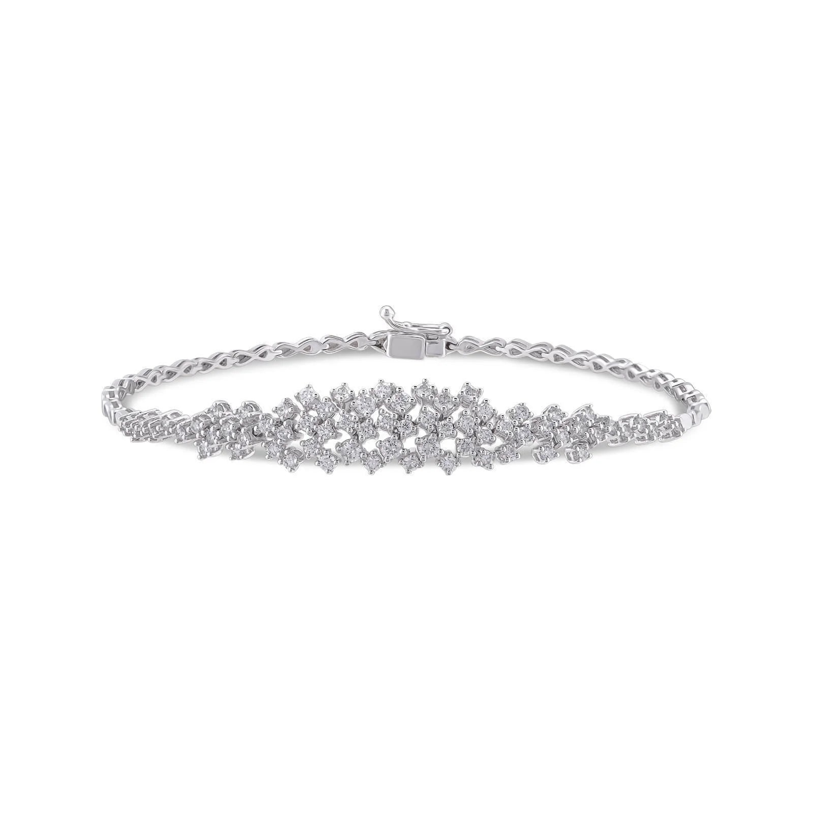 1,25 Karat Tasarım Pırlanta Bileklik - Venta Jewelry