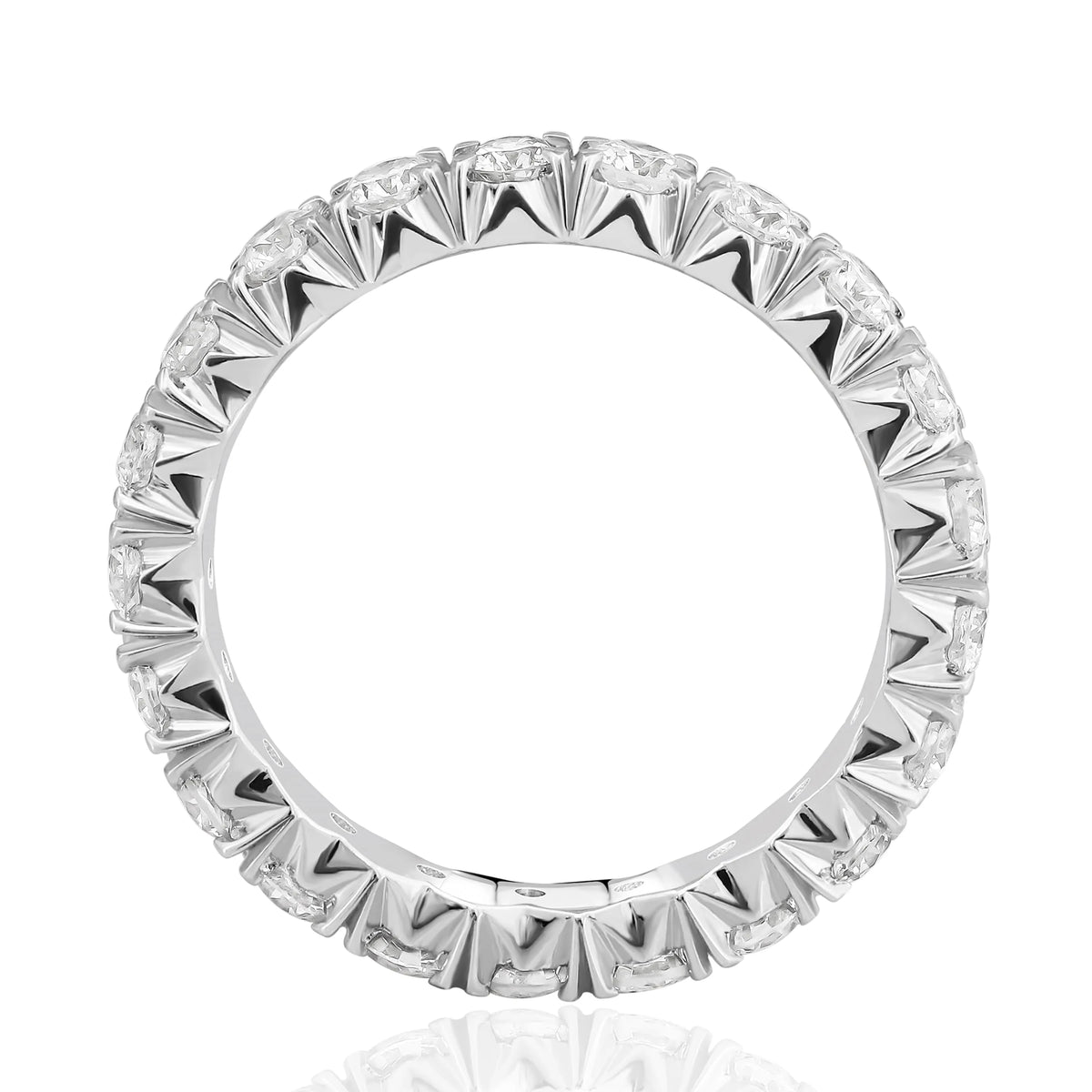1,30 Karat F Renk Tamtur Pırlanta Yüzük "Nüra", F Renk SI - Venta Jewelry
