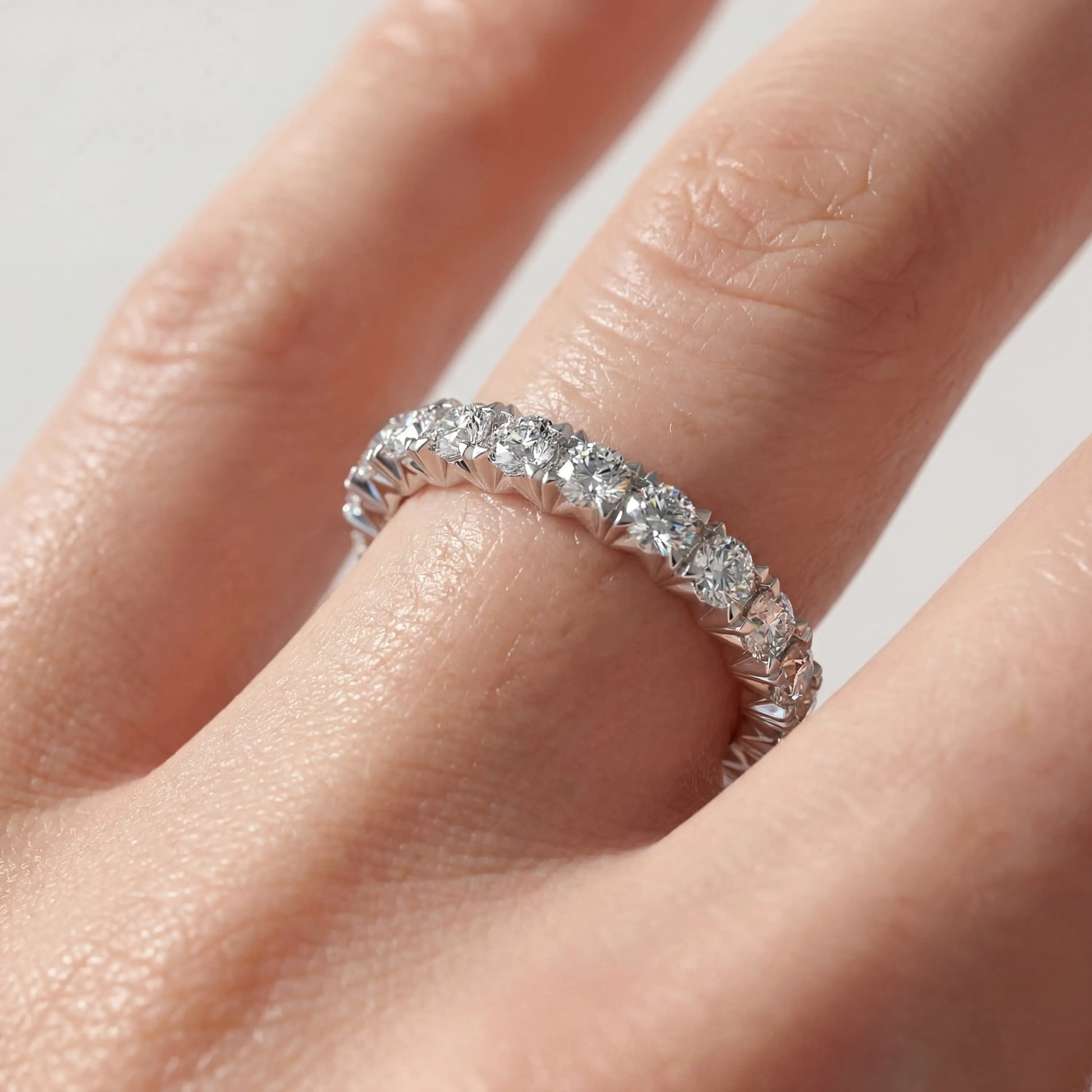 1,30 Karat F Renk Tamtur Pırlanta Yüzük "Nüra", F Renk SI - Venta Jewelry
