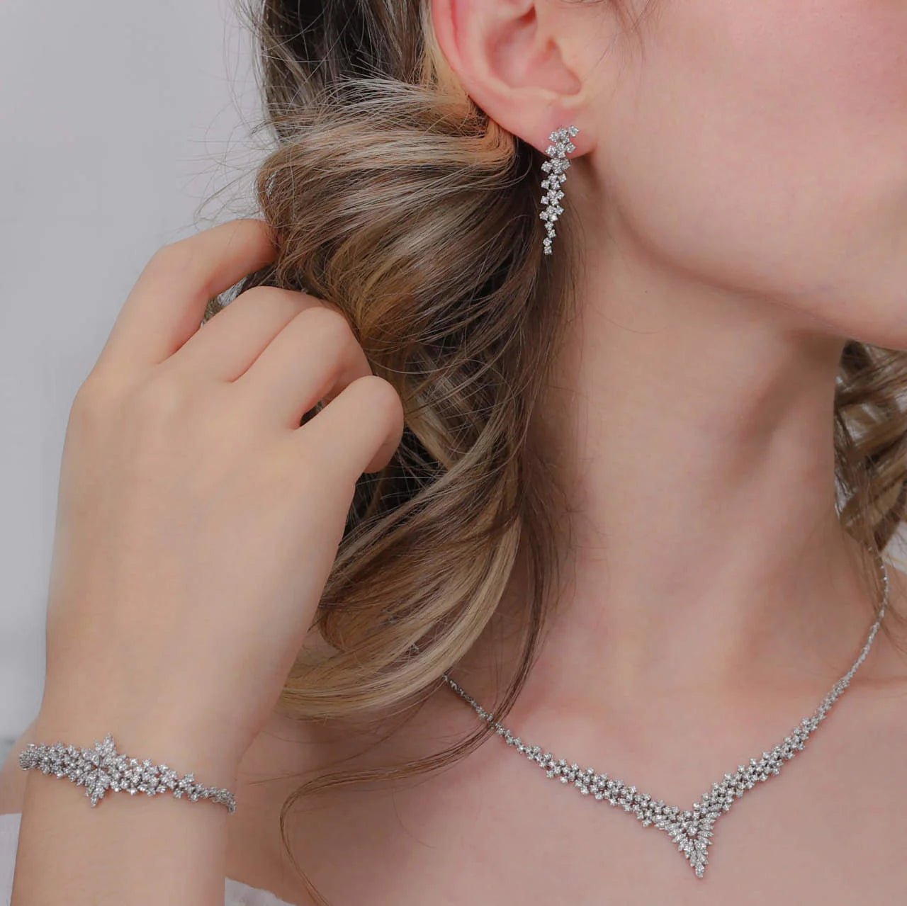 1,30 Karat Tasarım Pırlanta Bileklik - Venta Jewelry