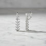 1,41 Karat Tasarım Pırlanta Küpe - Venta Jewelry