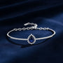 1,43 Karat Pırlantalı Safir Bileklik - Venta Jewelry