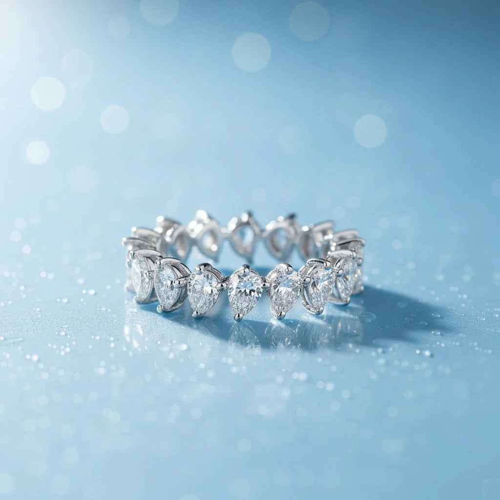 1,51 Karat Damla Tamtur Yüzük "Damla" - Venta Jewelry