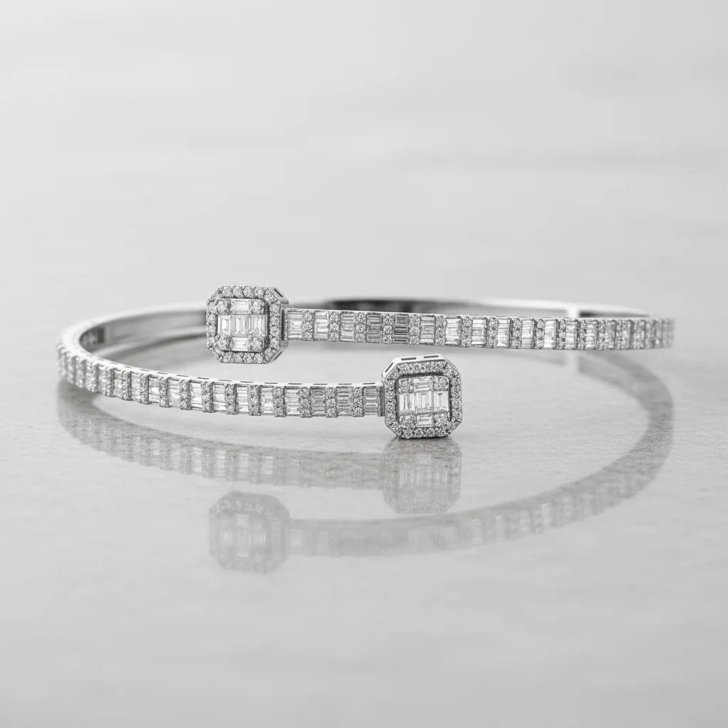 1,66 Karat Baget Pırlanta Bilezik - Venta Jewelry