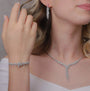 1,67 Karat Tasarım Pırlanta Bileklik - Venta Jewelry