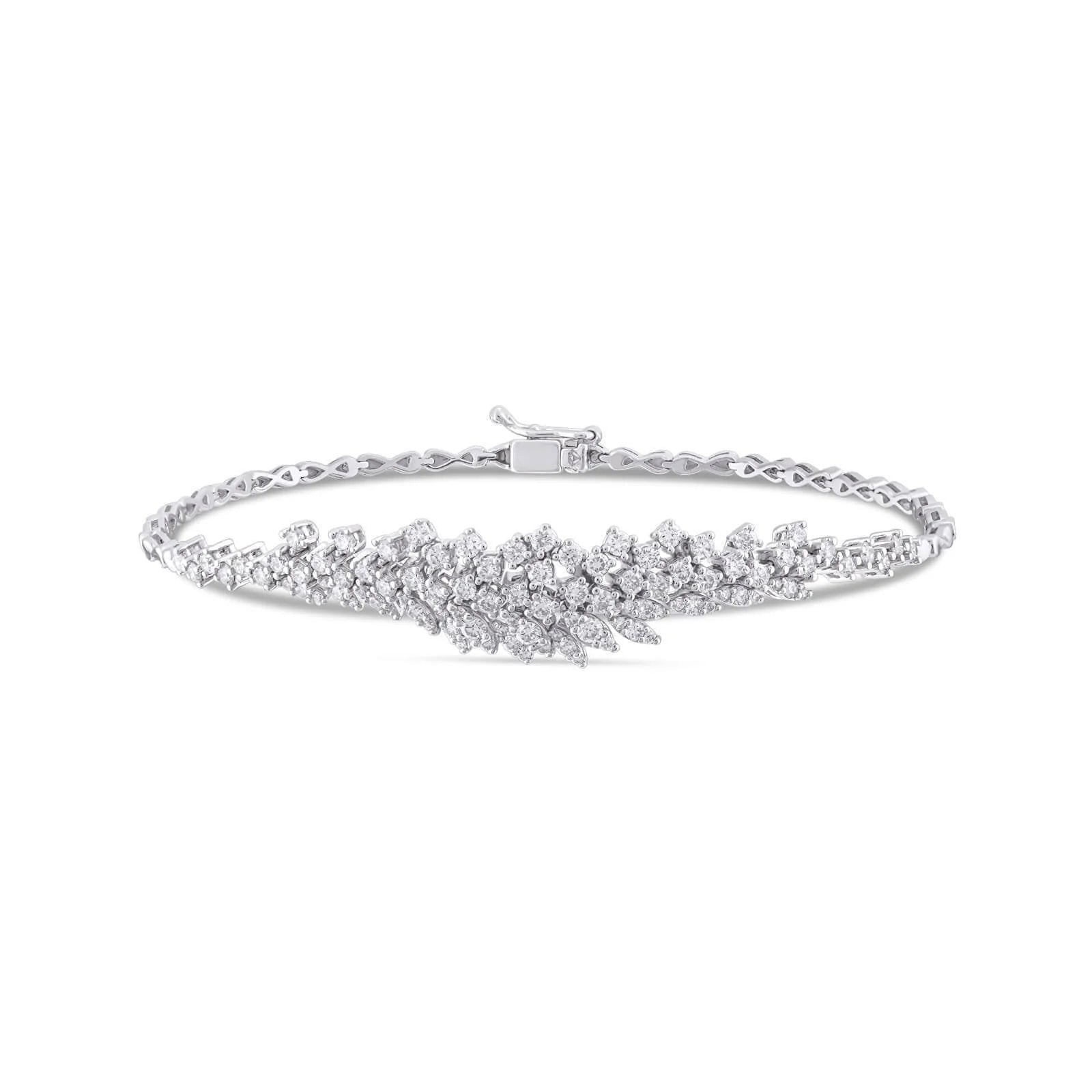 1,73 Karat Tasarım Pırlanta Bileklik - Venta Jewelry