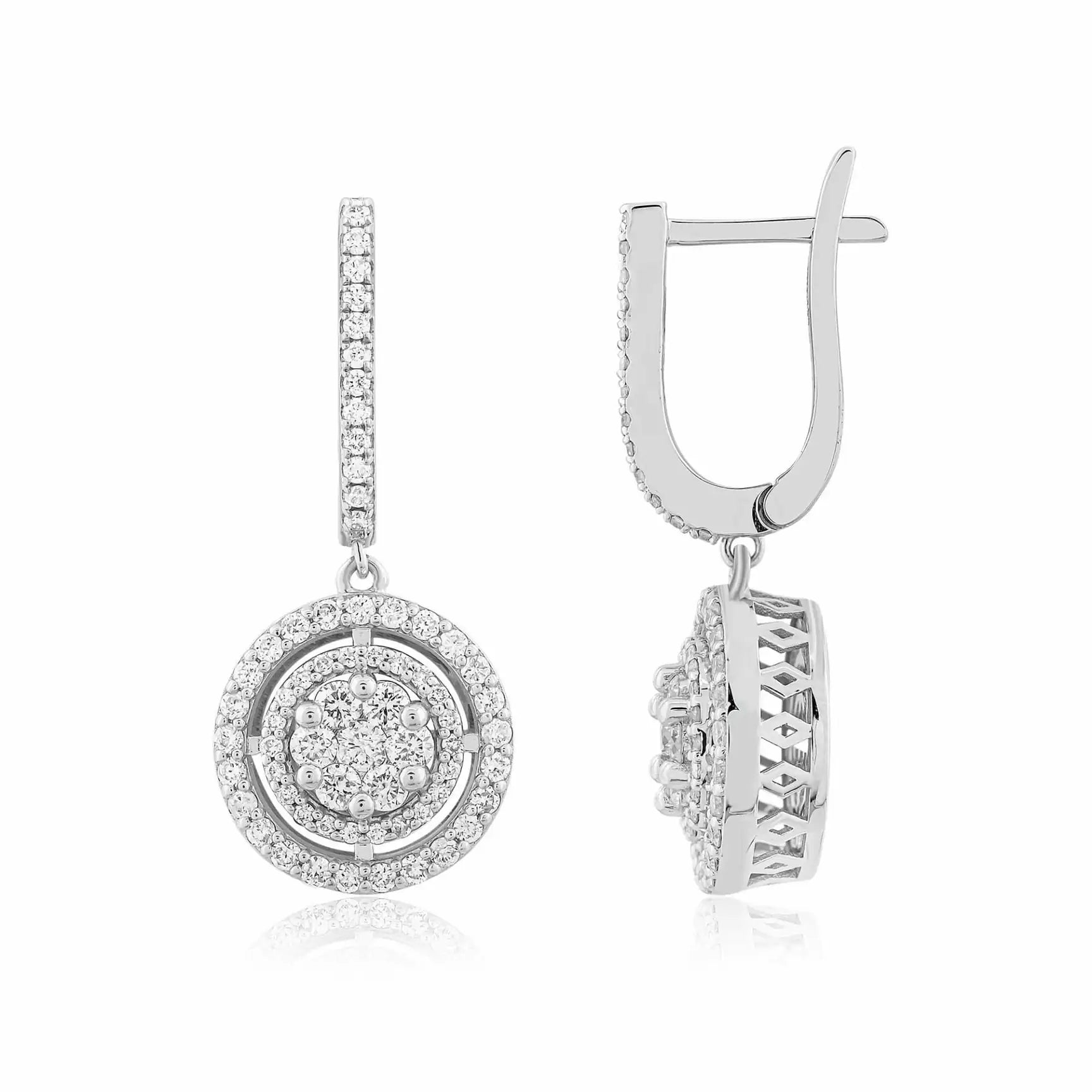 1,17 Karat Coronet Pırlanta Küpe