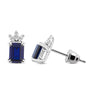 2,33 Karat Pırlantalı Safir Küpe - Venta Jewelry