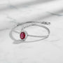 2,86 Karat Pırlantalı Yakut Bileklik - Venta Jewelry