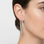 3,14 Karat Pırlanta Halka Küpe, F Renk SI - Venta Jewelry