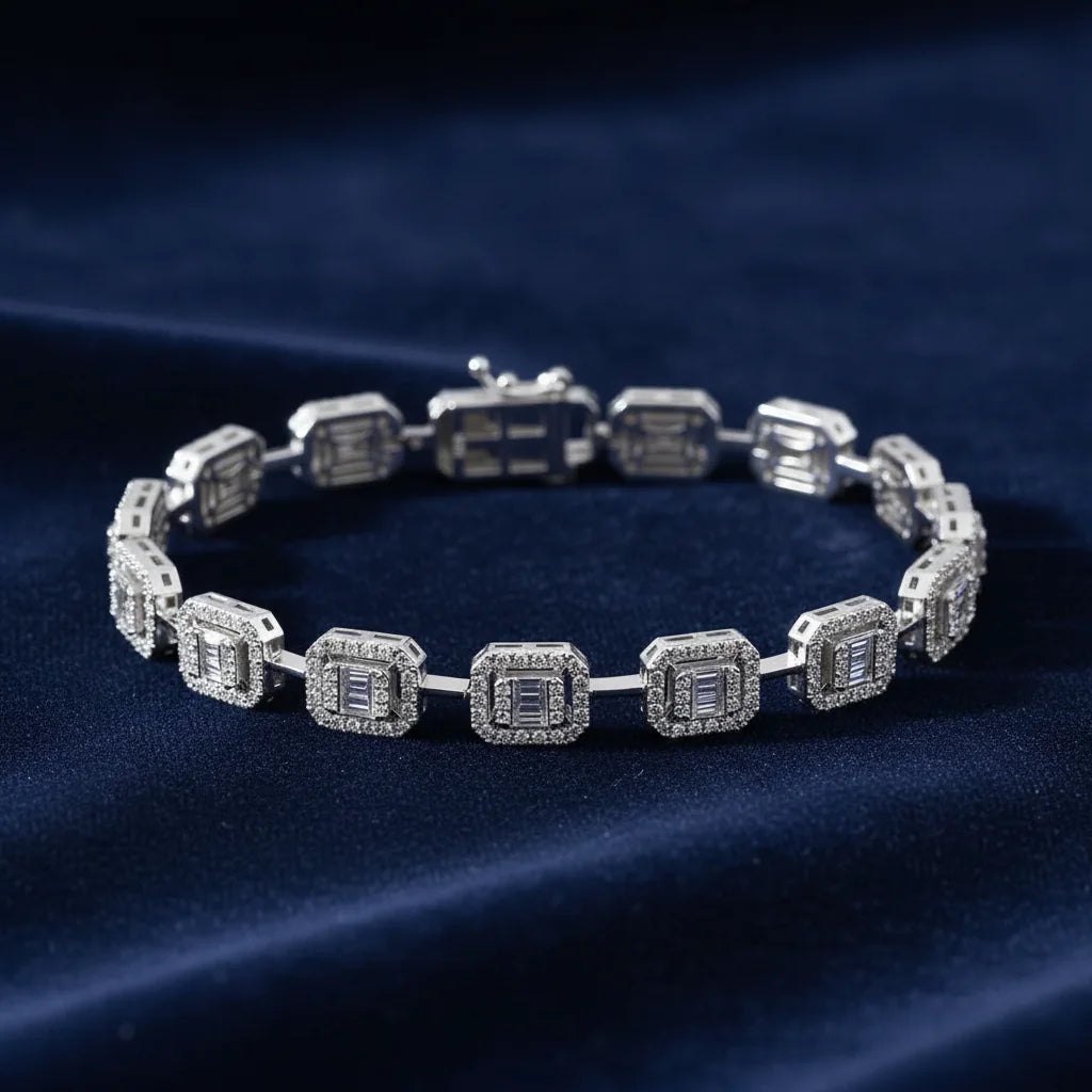 3,23 Karat Baget Pırlanta Bileklik - Venta Jewelry