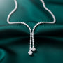 3,41 Karat Pırlanta Gerdanlık, F Renk SI - Venta Jewelry