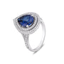 3,50 Karat Pırlantalı Safir Yüzük - Venta Jewelry