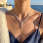 3,58 Karat Pırlanta Gerdanlık, F Renk SI - Venta Jewelry