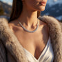 4,70 Karat Pırlanta Gerdanlık, F Renk SI - Venta Jewelry