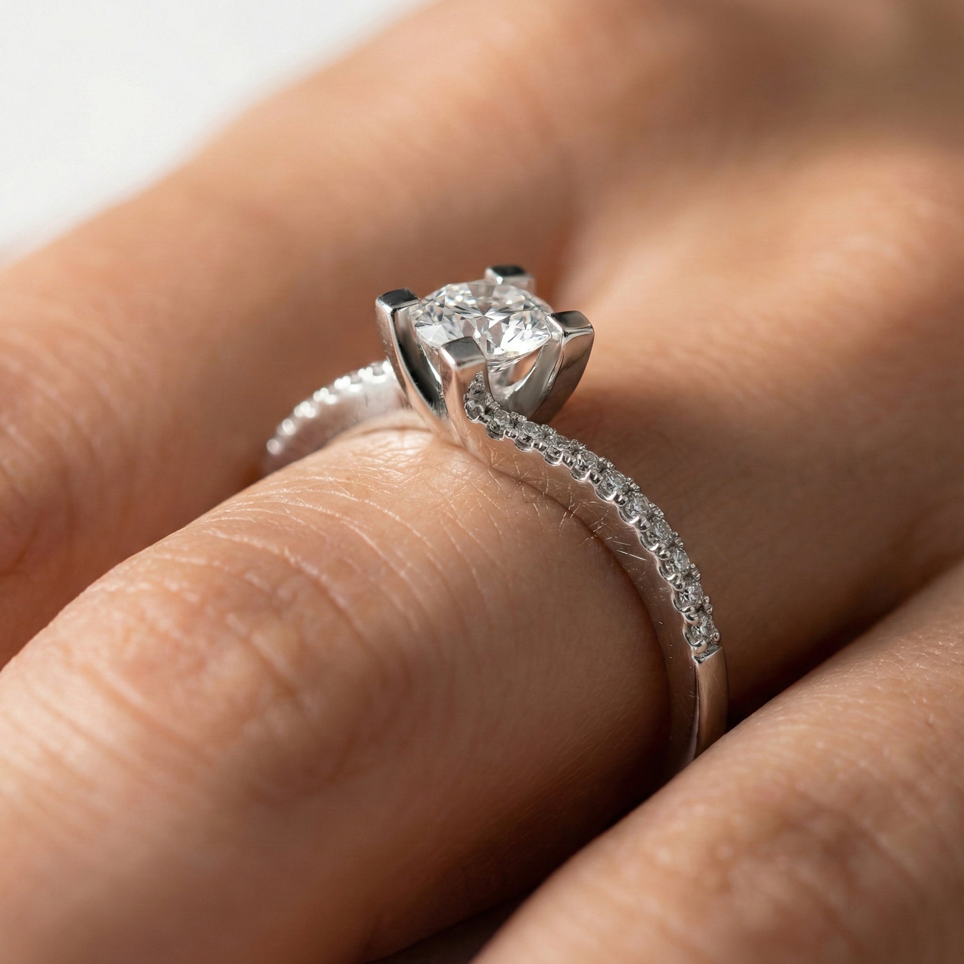 0,63 Karat Tektaş Pırlanta Yüzük "Venera" - Venta Jewelry
