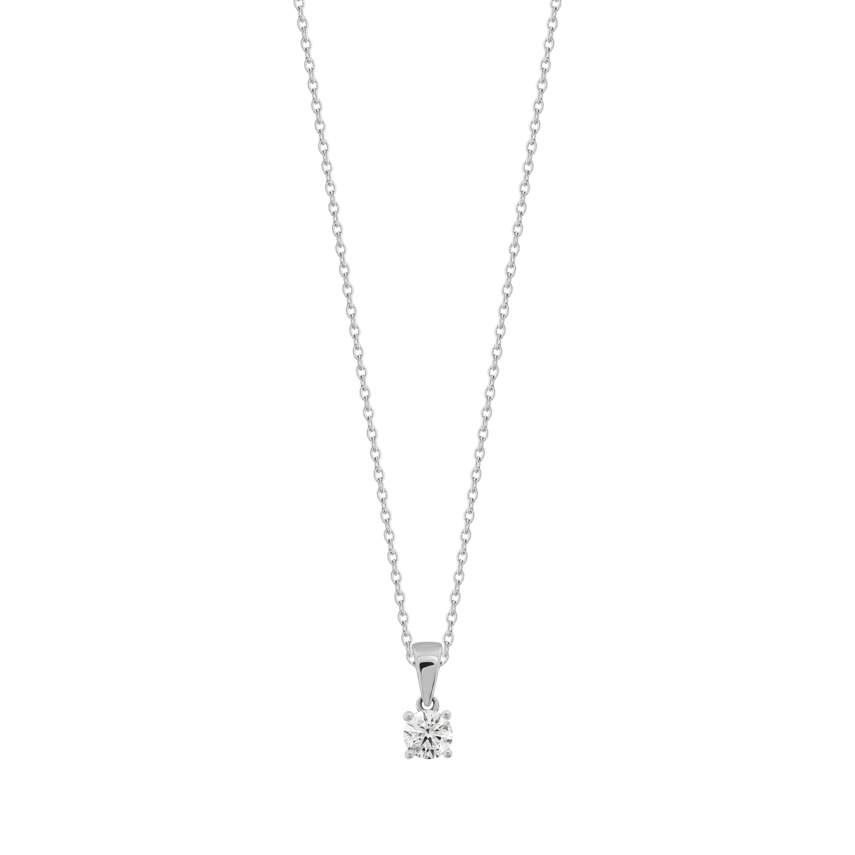 0,30 Karat Pırlanta Tektaş Kolye