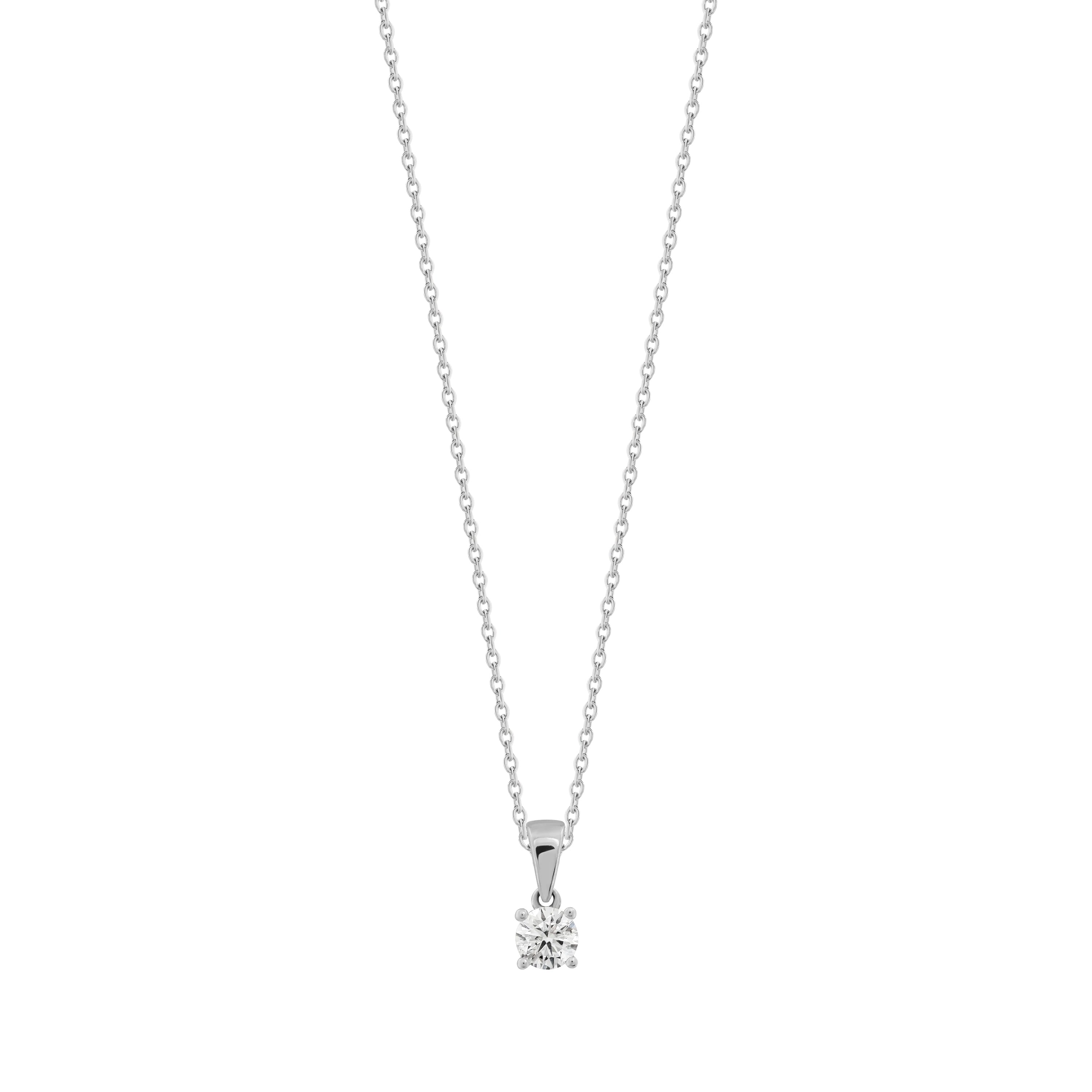 0,30 Karat Pırlanta Tektaş Kolye - Venta Jewelry