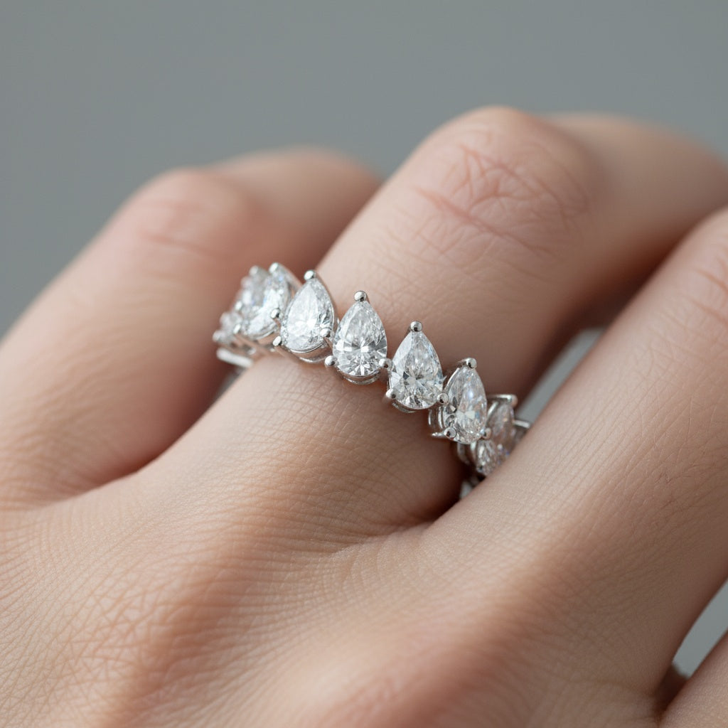 4,56 Karat Tamtur Pırlanta Yüzük "Damla"