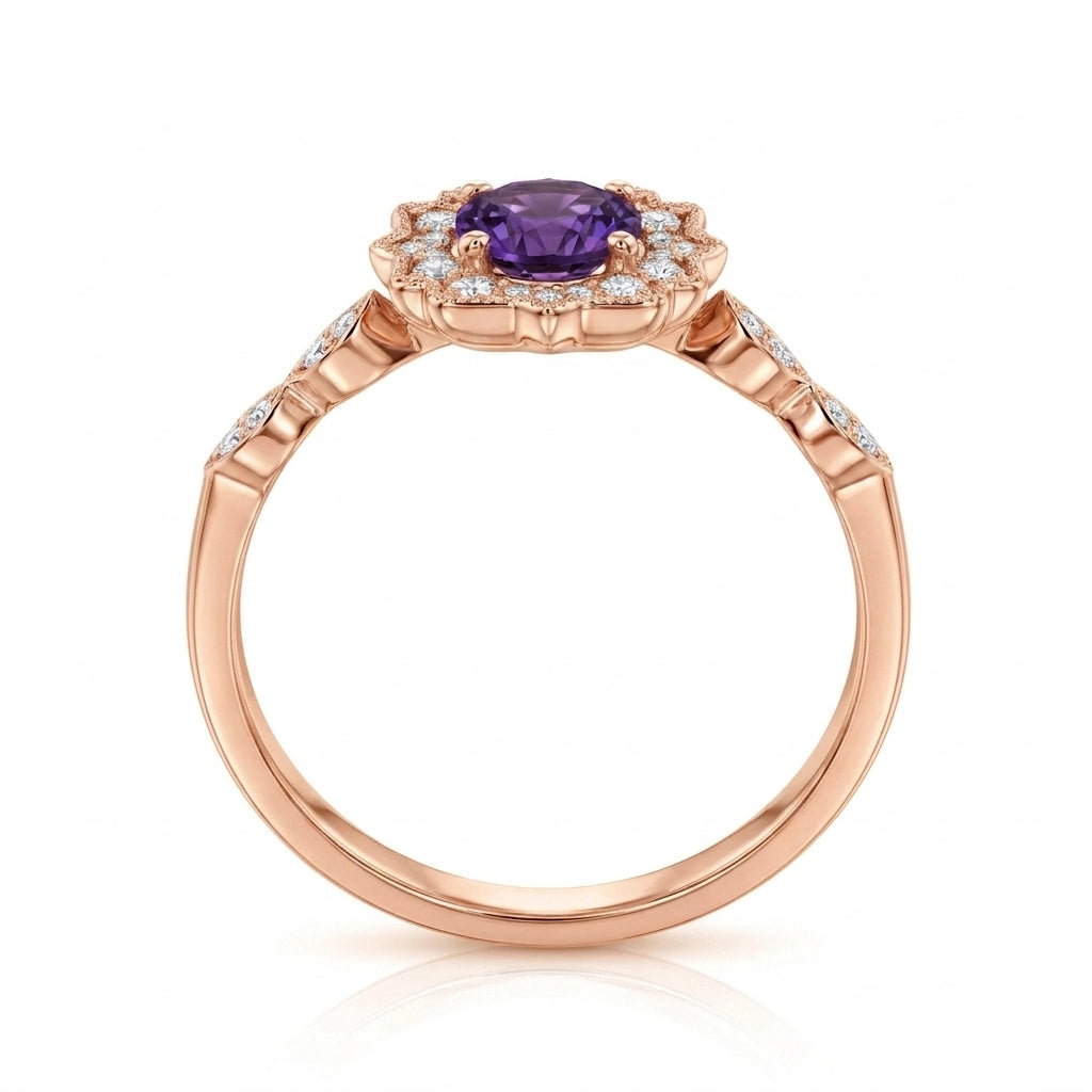 0.52 Carat Emerald Ring