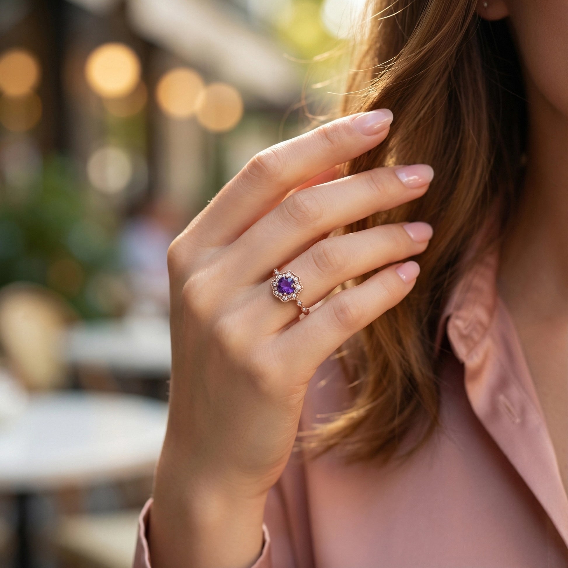 0.52 Carat Emerald Ring